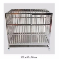 Kandang anjing stainless steel