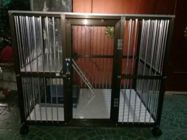 Kandang kucing alumunium